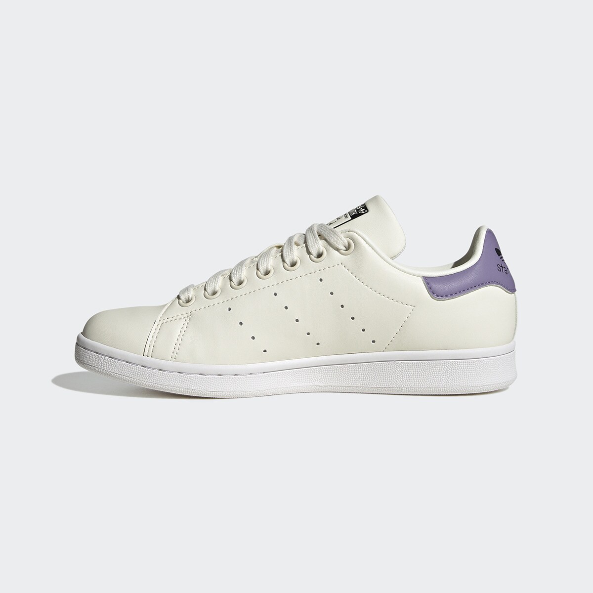 Sapatilhas casual de mulher Stan Smith Adidas Originals Branco/Roxo-4