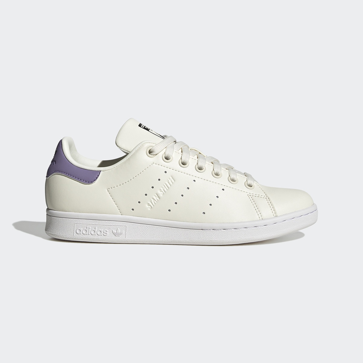 Sapatilhas casual de mulher Stan Smith Adidas Originals Branco/Roxo-1