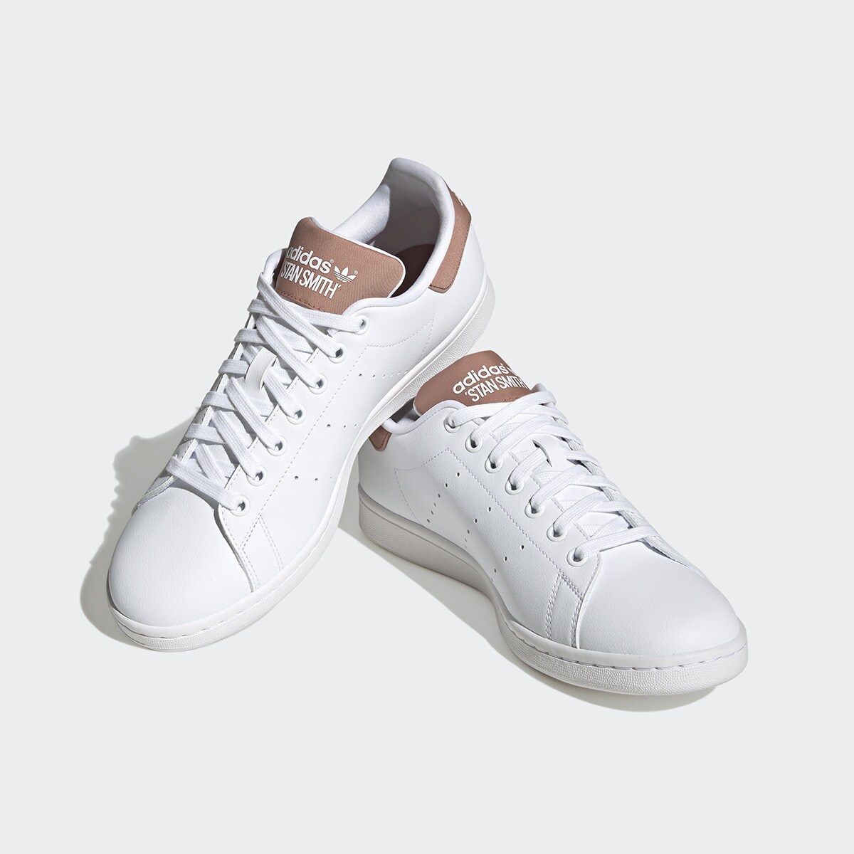Sapatilhas casual de homem Stan Smith adidas Originals Branco / Castanho-2
