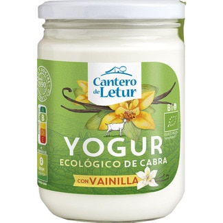 yogur de cabra con vainilla ecológico tarro 420 g - El Cantero De Letur