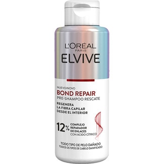 Bond Repair pre-champú reparador con ácido cítrico sin sulfatos frasco 200 ml para pelo dañado - Elvive
