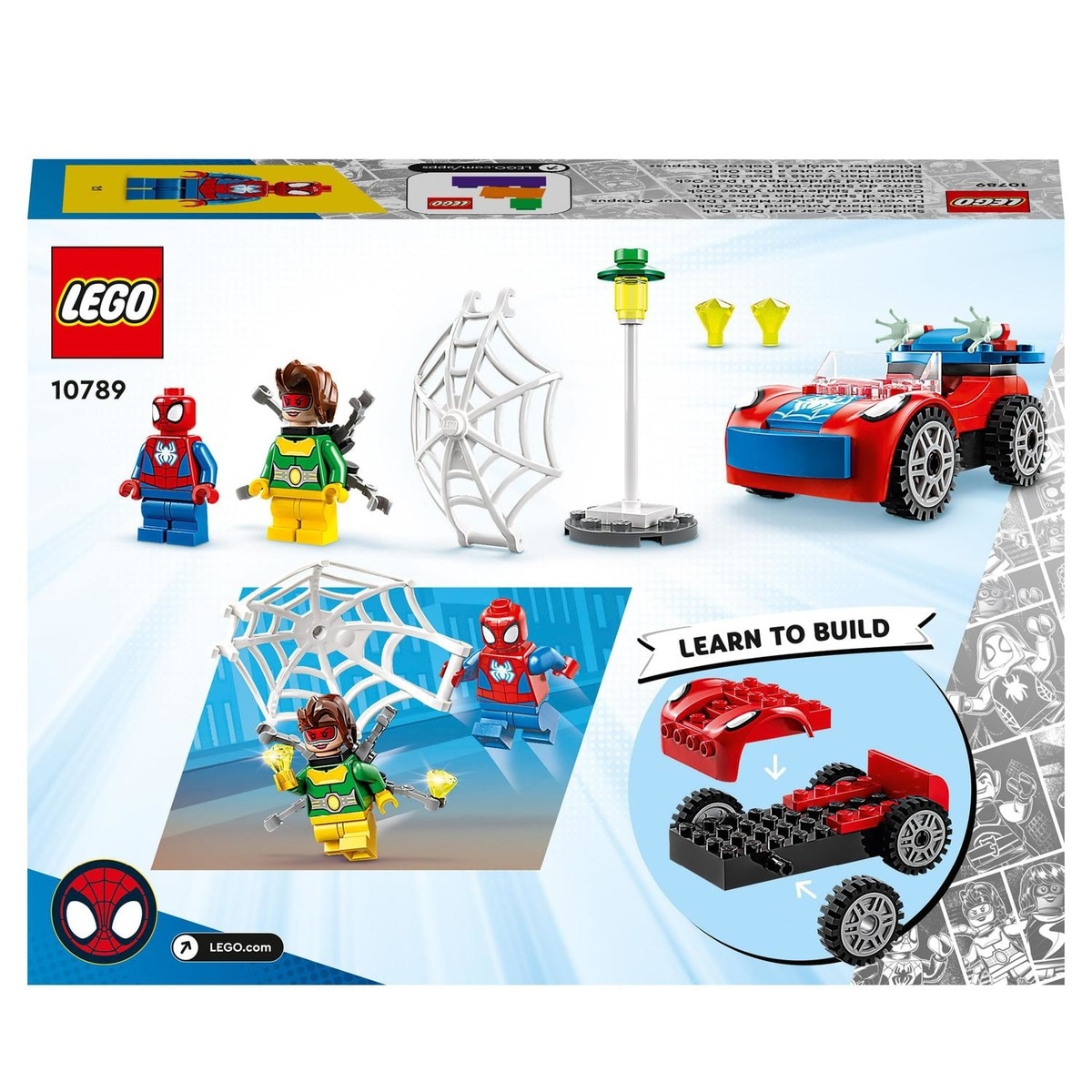 Carro do Spider-Man e Doc Ock Lego Marvel 8
