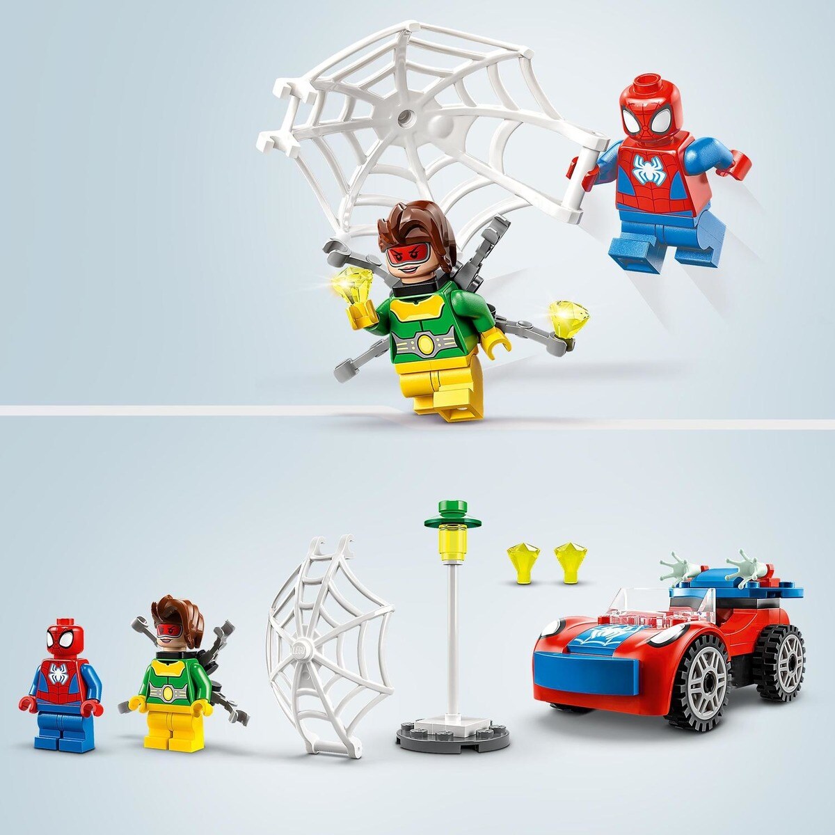 Carro do Spider-Man e Doc Ock Lego Marvel 5