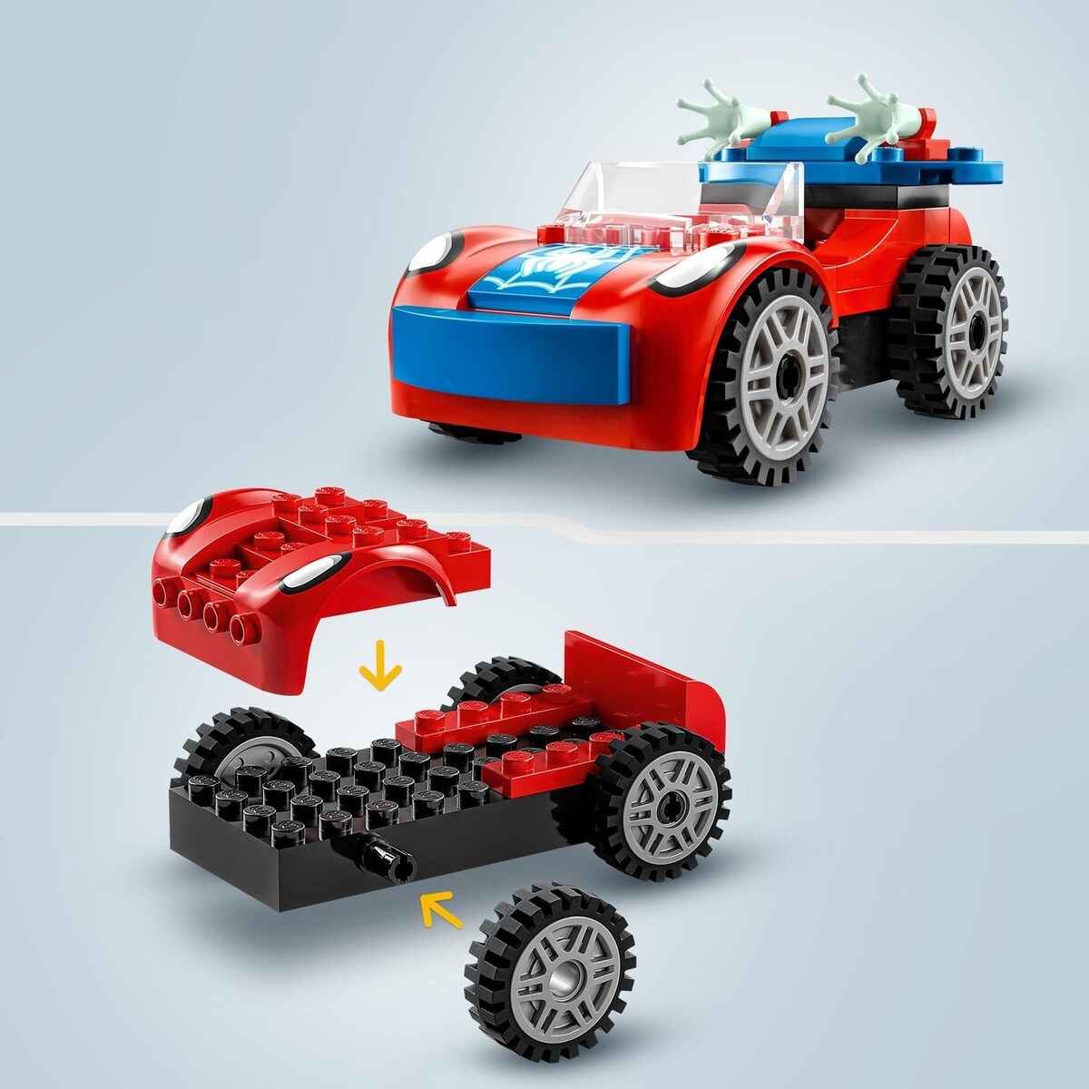 Carro do Spider-Man e Doc Ock Lego Marvel 4