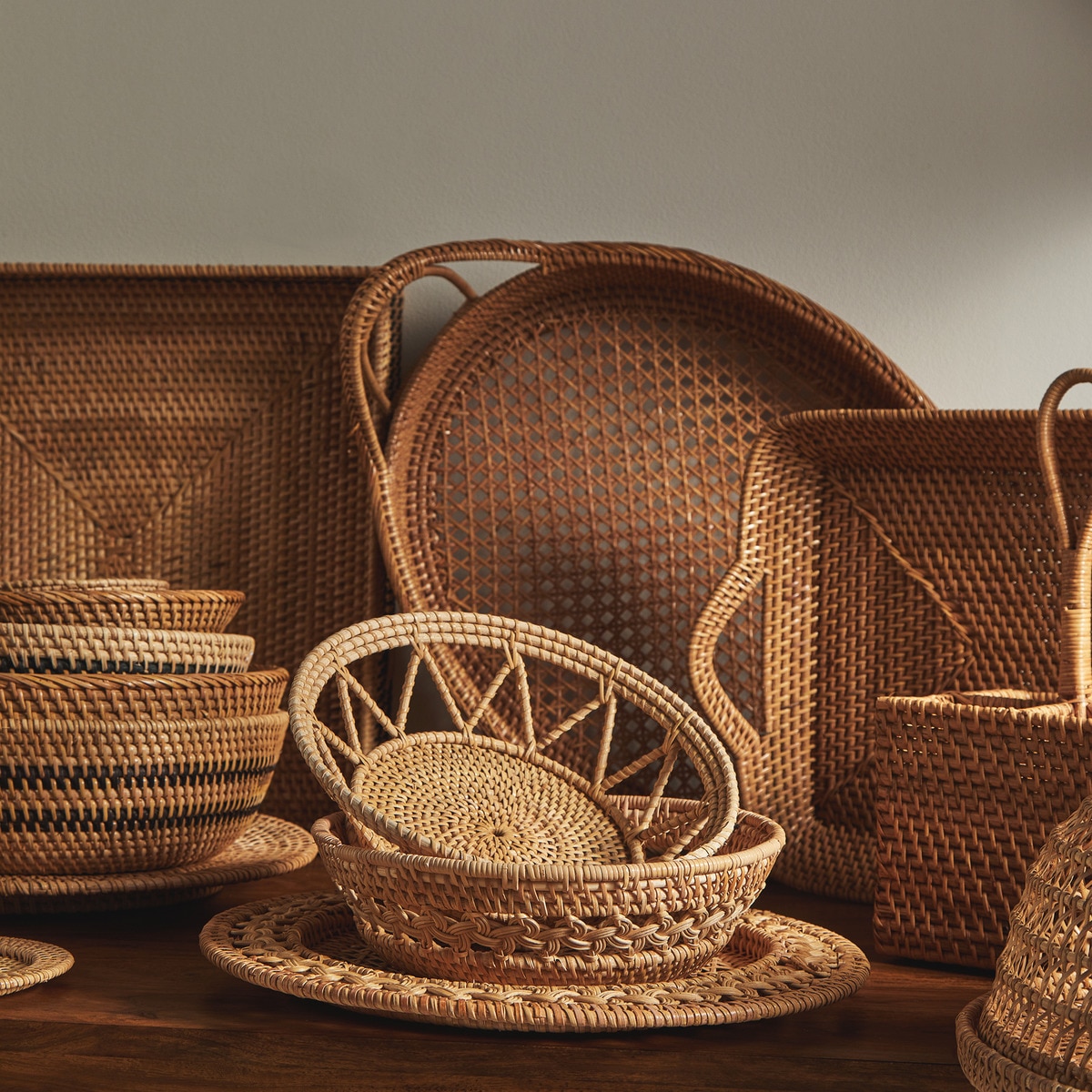 Cesto de pão Malang Natural-7