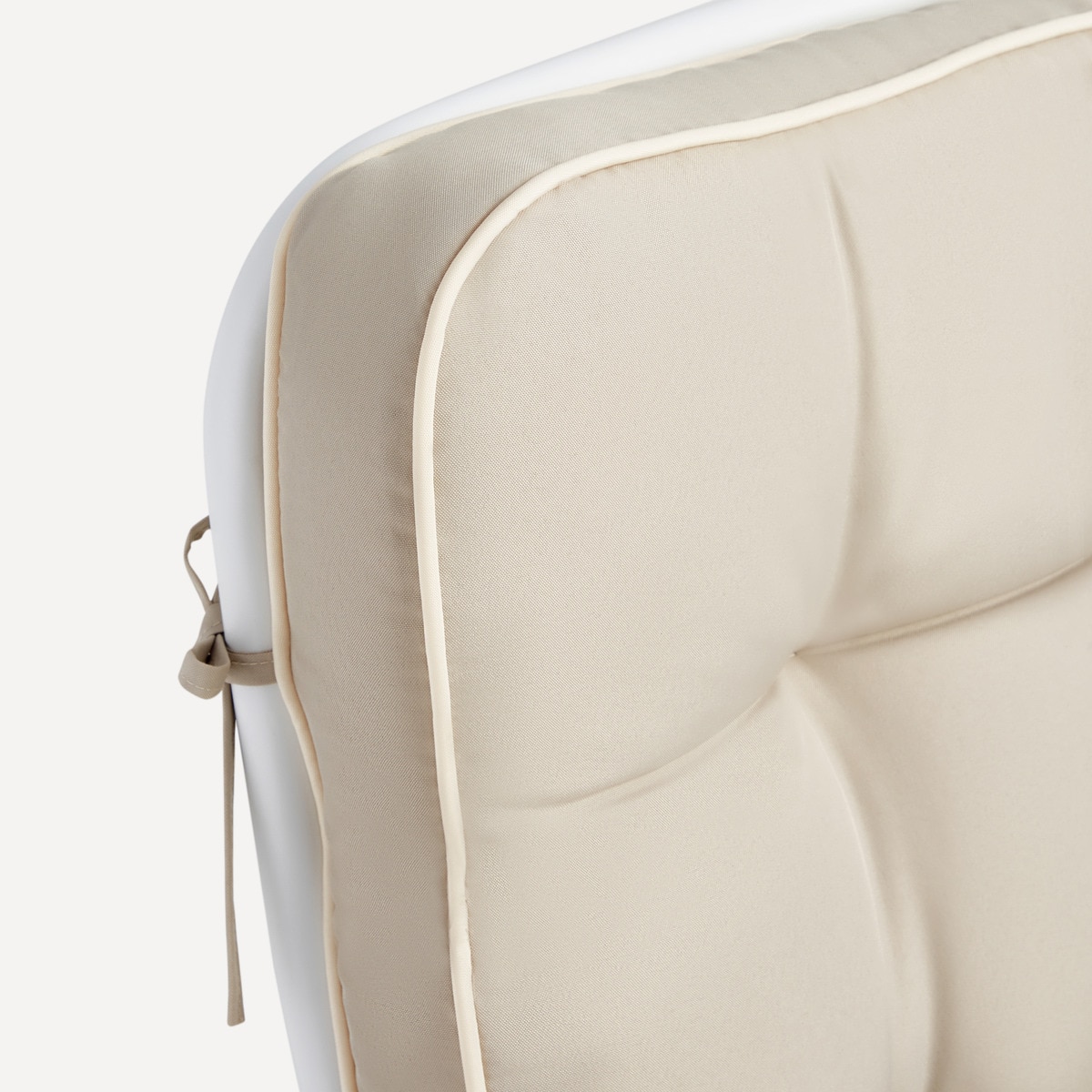 Sillón de comedor de jardín Europa Basics El Corte Inglés Blanco / Beige-7