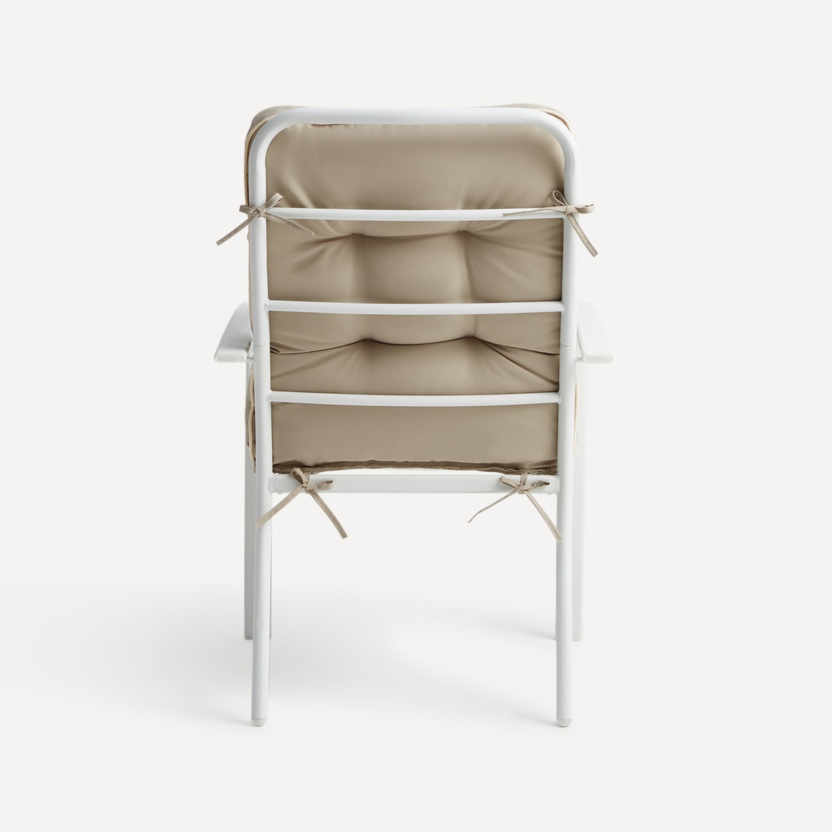 Sillón de comedor de jardín Europa Basics El Corte Inglés Blanco / Beige-4