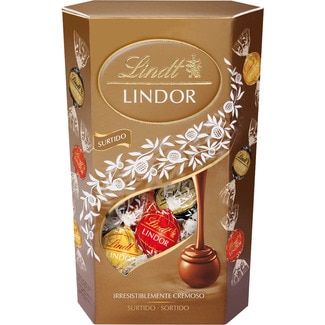 bombones de chocolate surtidos estuche 600 g - Lindt Lindor