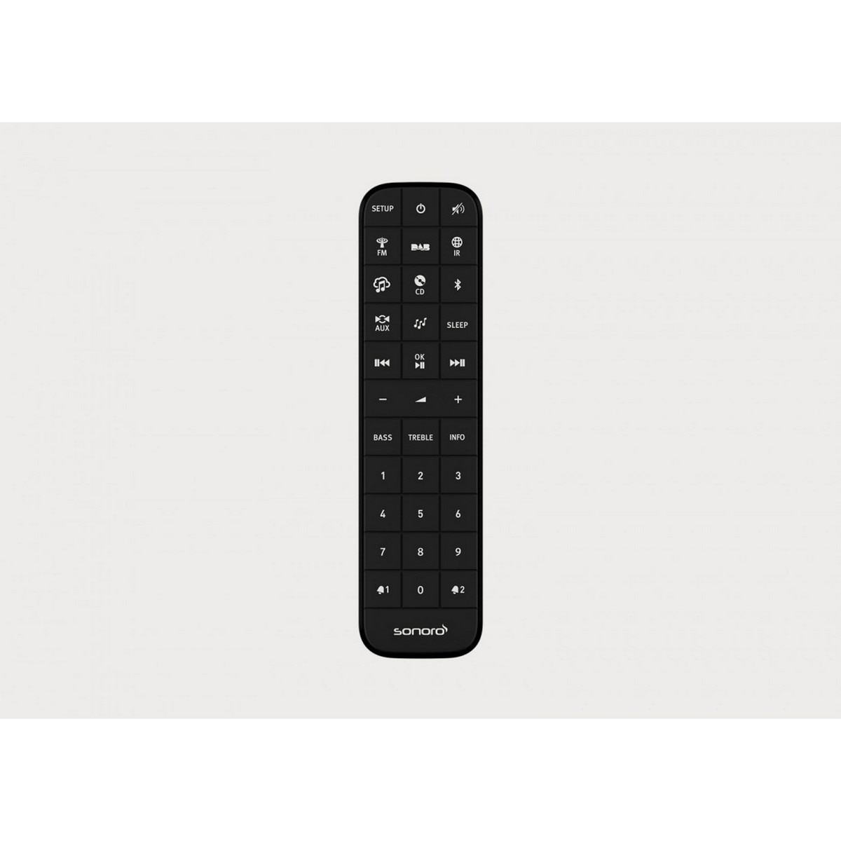 Rádio Despertador Sonoro Elite Bluetooth, CD Cinza / Preto / Branco-6