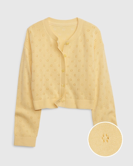 Imagen 0 de Chaqueta de niña lisa con botones