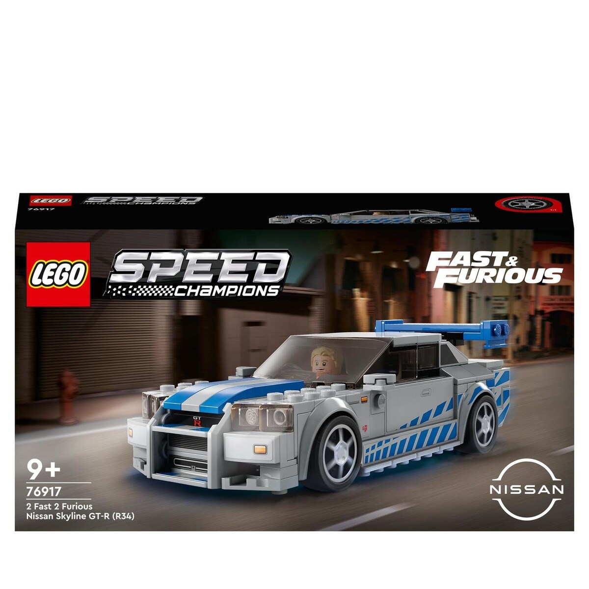Nissan Skyline GT-R (R34) Lego Speed Champions 1