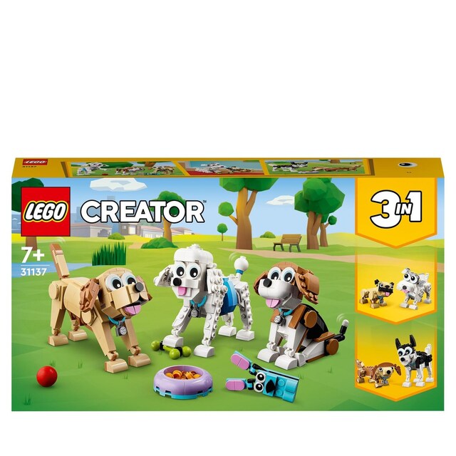 Imagem 0 de Conjunto de Cães adoráveis Lego Creator   