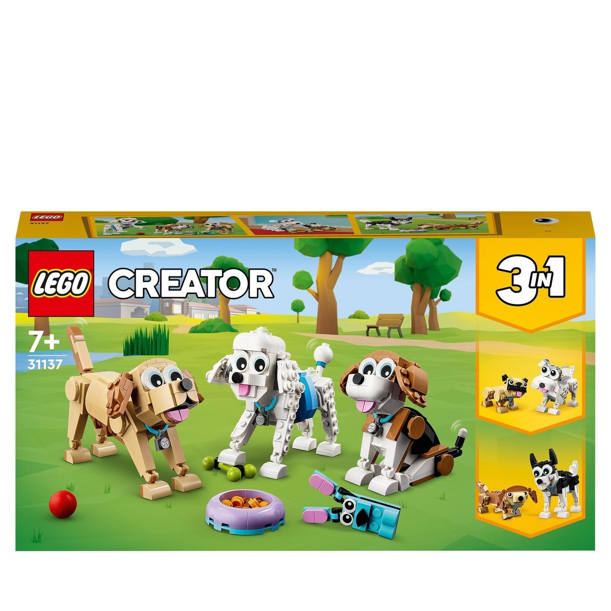 Conjunto de Cães adoráveis Lego Creator 1
