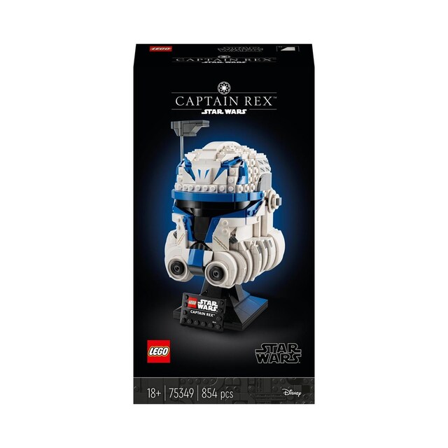 Imagem 0 de Capacete do Capitão Rex? Lego Star Wars 