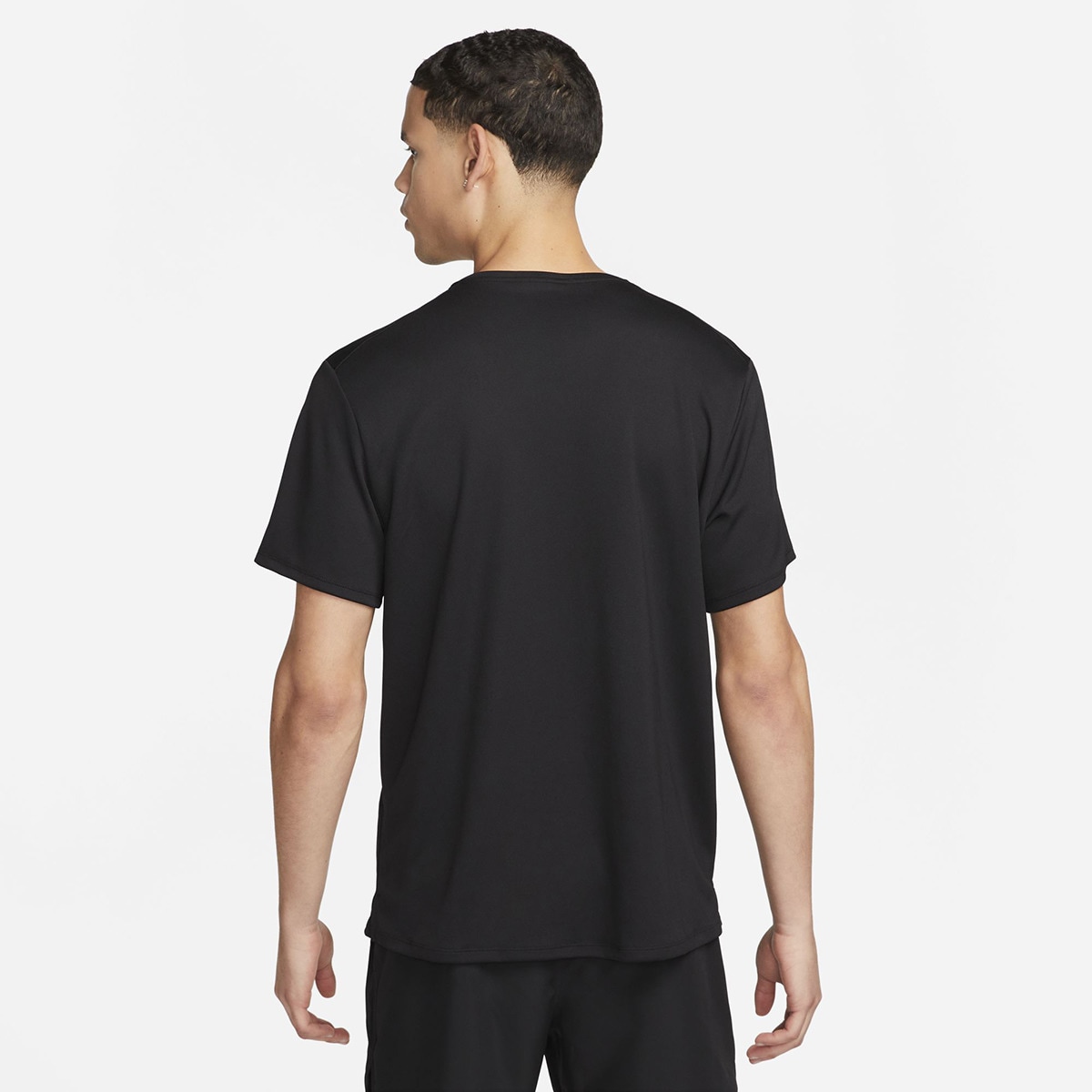 T-shirt de homem Miler Nike Preto-2