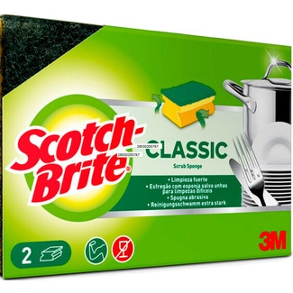 Esfregão Salva Unhas embalagem 2 unidades - Scotch-brite