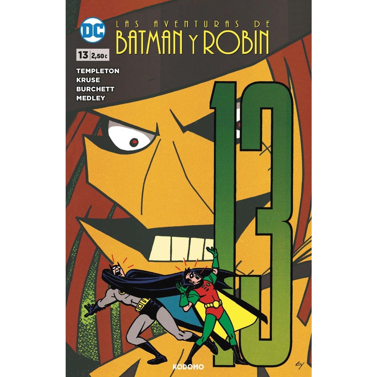 Las aventuras de Batman y Robin núm. 13 (Capa mole) 1