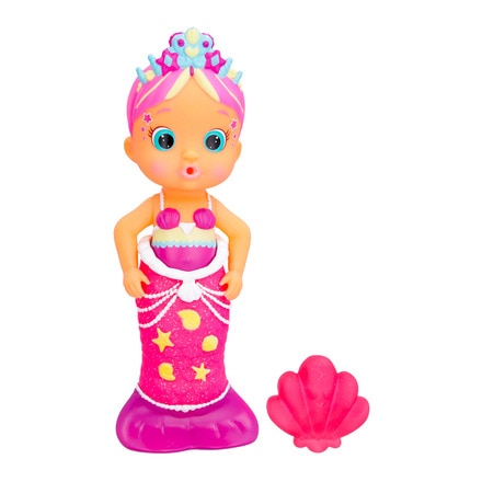 BLOOPIES Meerjungfrauen Magic Tails – Badepuppe Mit Abnehmbarer Flosse & Wasserfreund