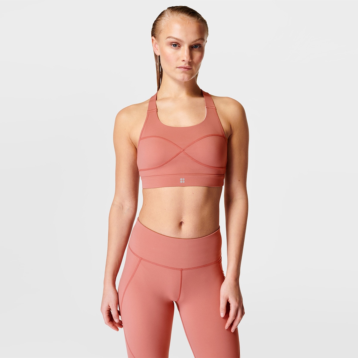 Top de Mulher Power Impact Coral-1