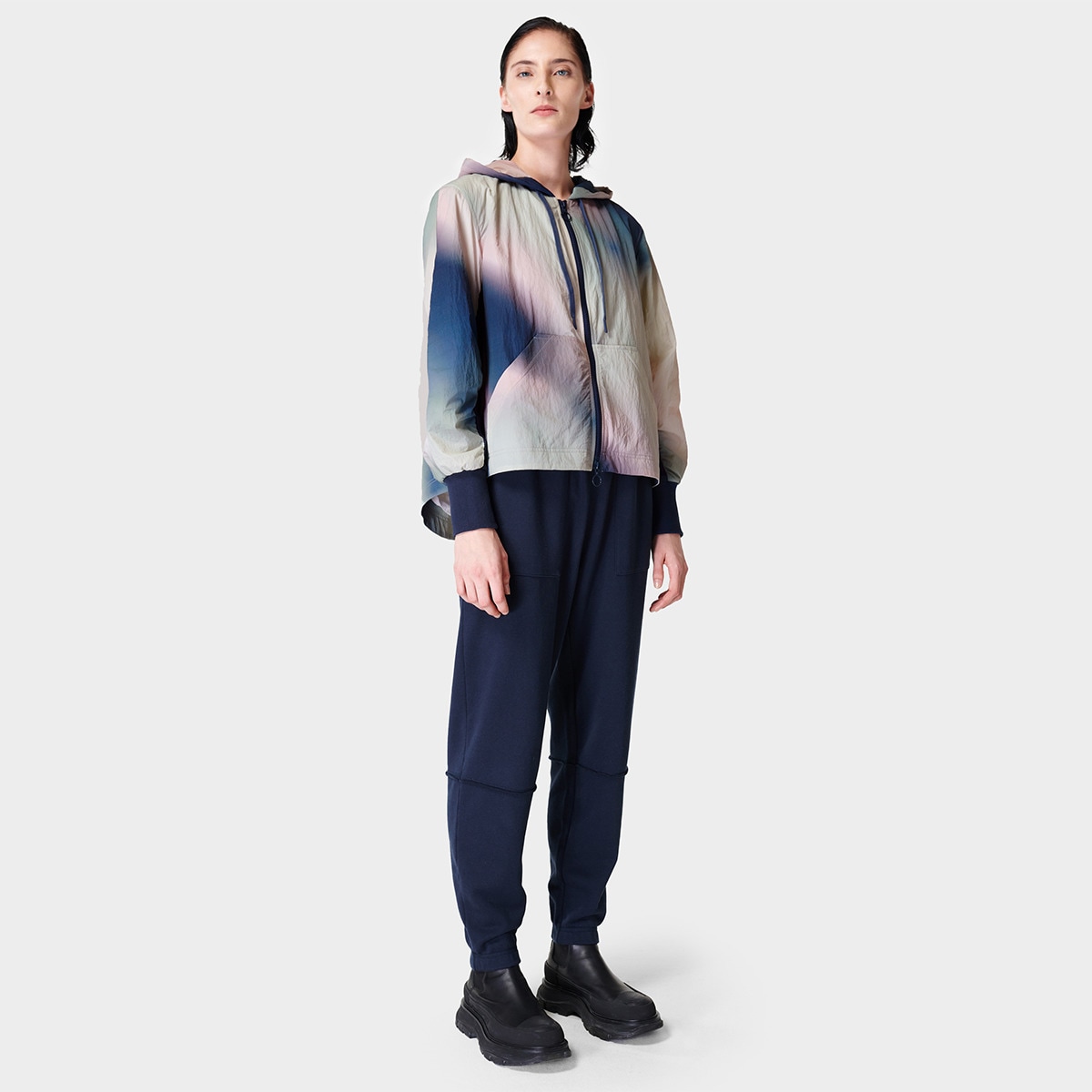 Sweatshirt de Mulher Riley Zip Multicolor-3