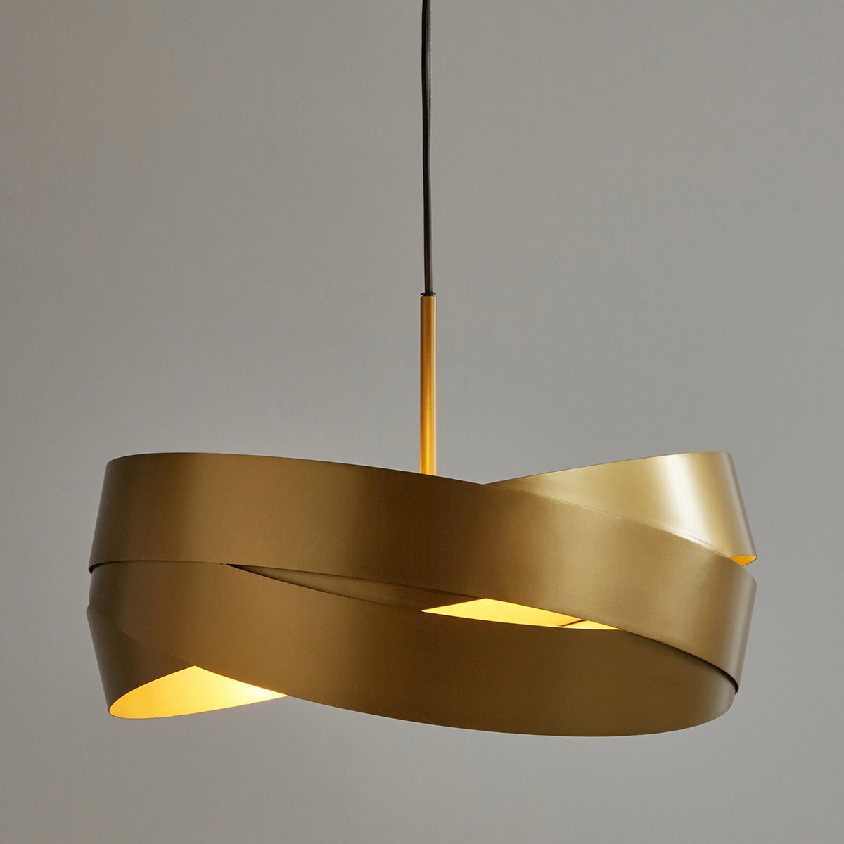 Candeeiro de Teto Tribeca Ouro-2