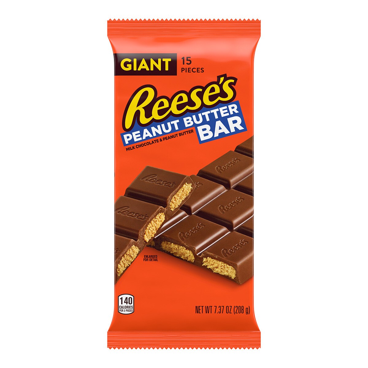 Chocolat fourré aux cacahuètes Giant Peanut Butter Bar Reese's