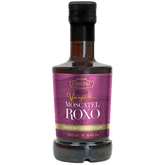 Vinagre de Vinho Moscatel Roxo 250 ml - Cristal