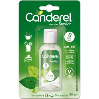 Edulcorante Líquido com Stevía Vegan 50 ml - Canderel