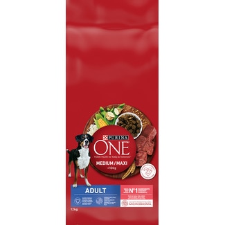 Ração para Cão Adulto Medium/Maxi sabor Vaca embalagem 12 kg - Purina One