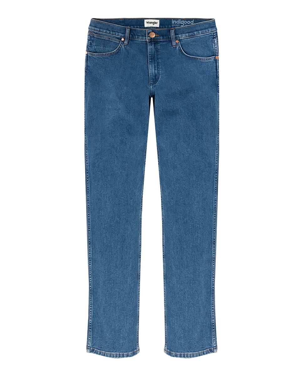 Jeans de 5 Bolsos Greensboro Regular Azul-4