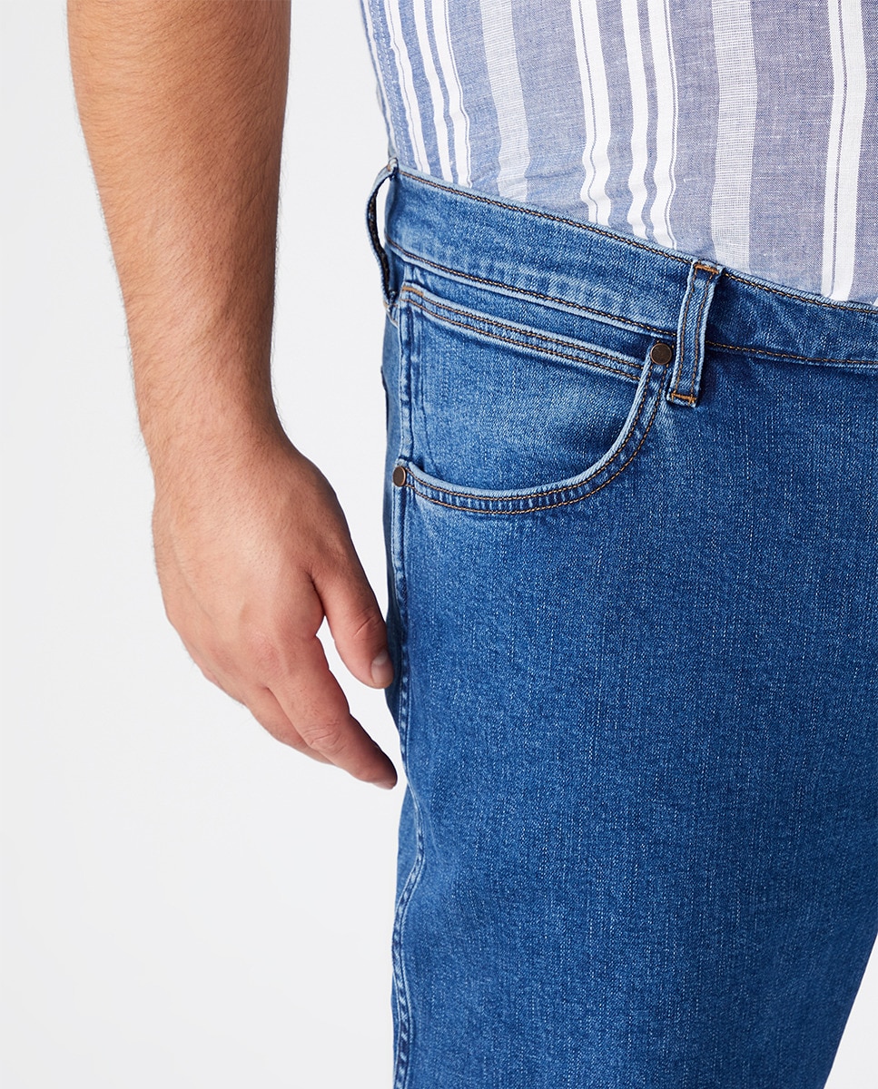 Jeans de 5 Bolsos Greensboro Regular Azul-3