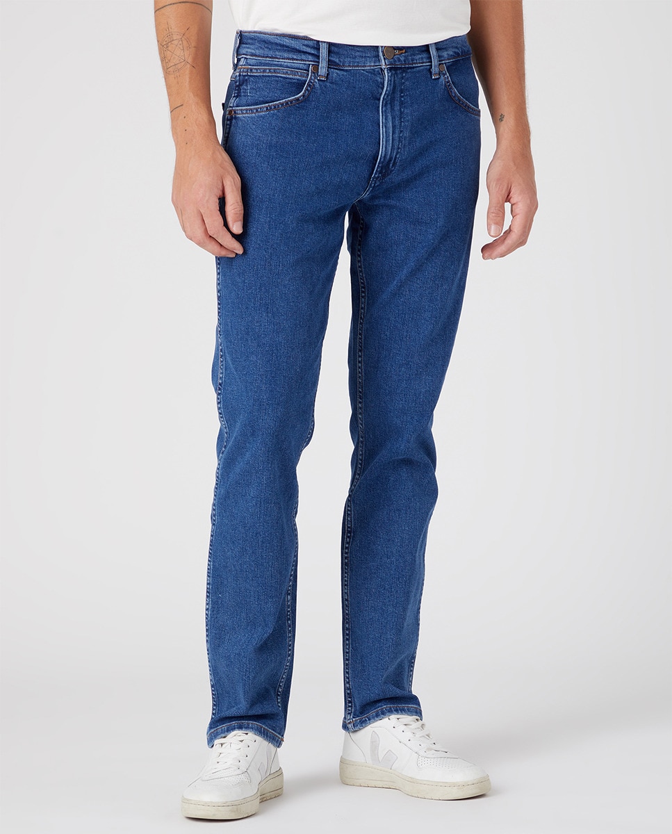 Jeans de 5 Bolsos Greensboro Regular Azul-2