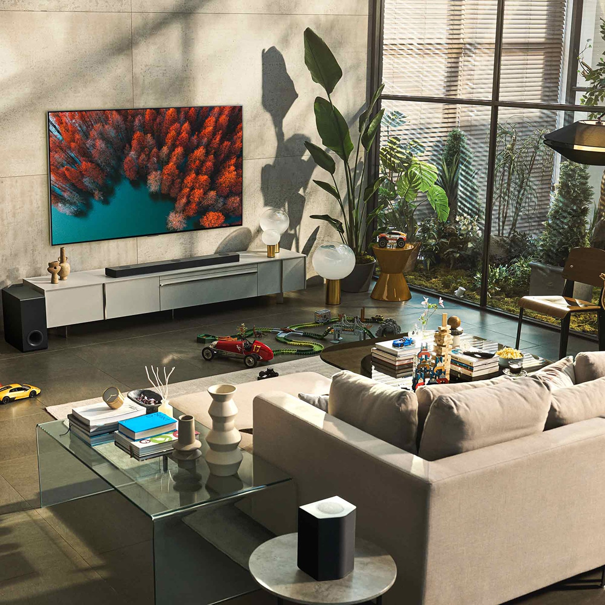 TV OLED 245 cm (97'') LG OLED97G29LA Evo Gallery Edition 4K, HDR Dolby Vision, HDR10, Dolby Atmos. Para colgar en pared con soporte incluido. Plata / Negro-8
