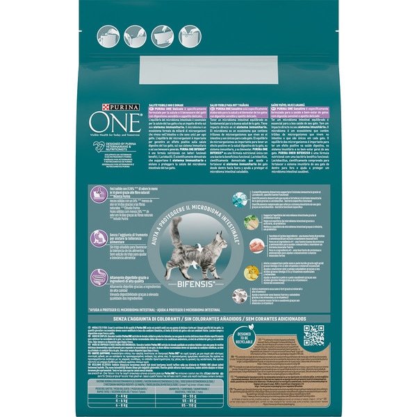Delicate Sensitive pienso para gatos adultos con pavo y arroz bolsa 2,8 kg