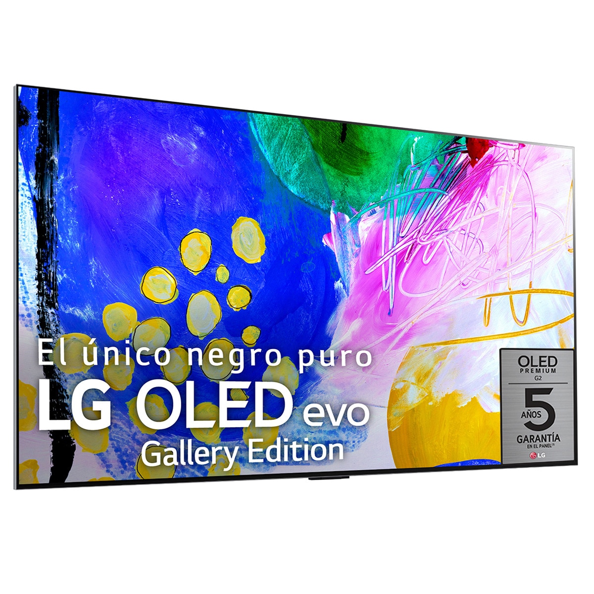 TV OLED 164 cm (65'') LG OLED65G26LA Evo Gallery Edition 4K SmartTV WebOS 22, HDR Dolby Vision, HDR10. Para colgar en pared (Reacondicionado Grado C) Negro-1