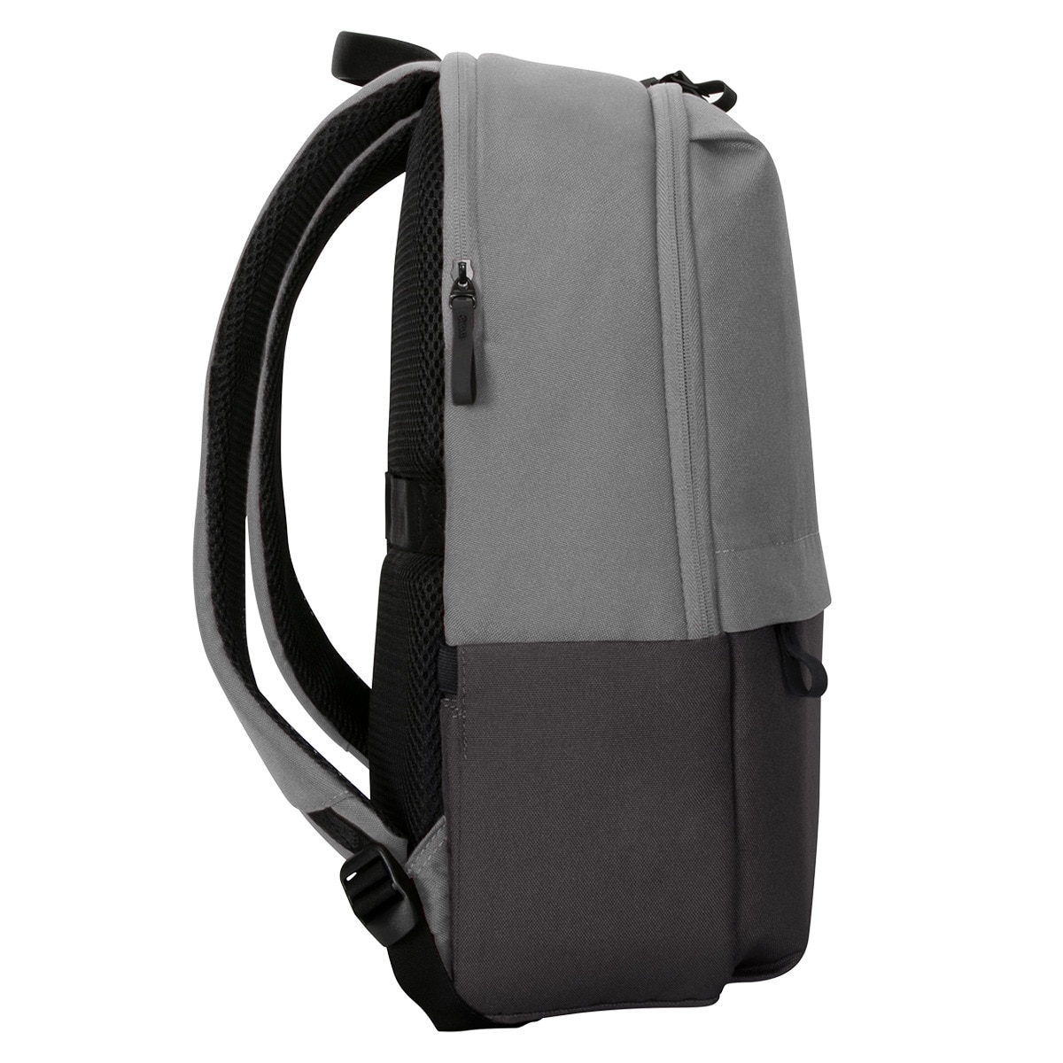 Mochila negra/gris Targus Sagano EcoSmart Commuter para portátiles hasta 16" Negro / Gris-6