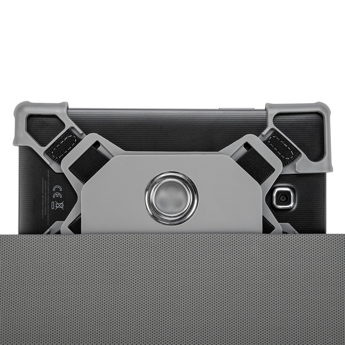 Funda negra Targus Safe Fit Universal rotativa para tablets de 7-8,5" Negro-7