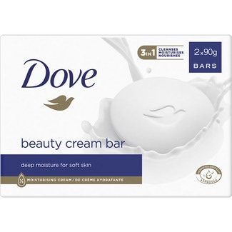 jabón hidratante en pastilla pack 2 unidades 90 g - Dove