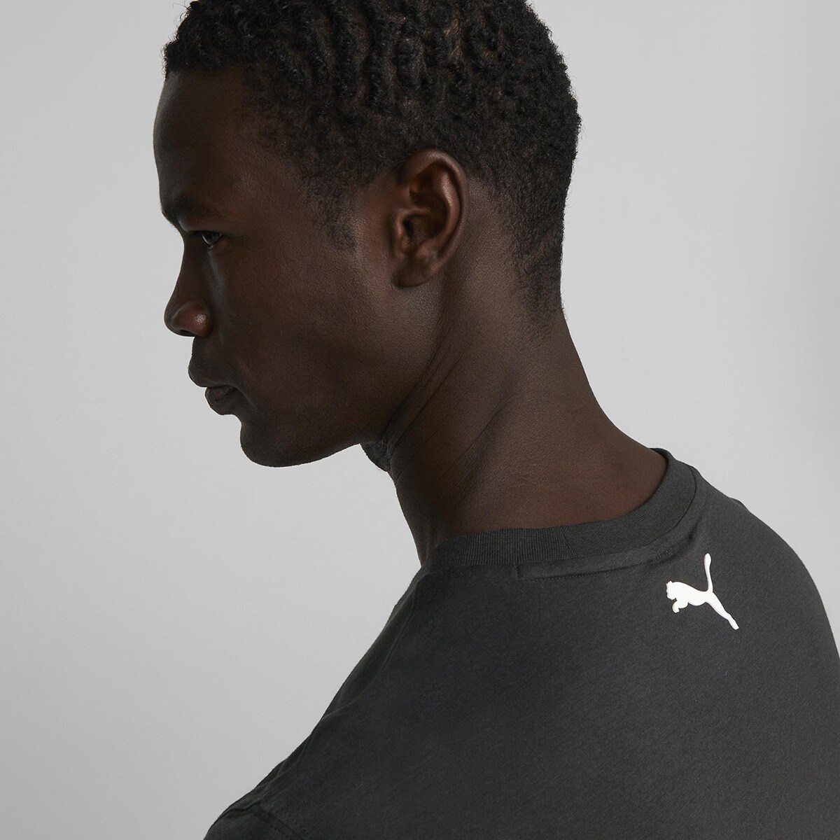 T-shirt de Homem Perimeter Preto-6