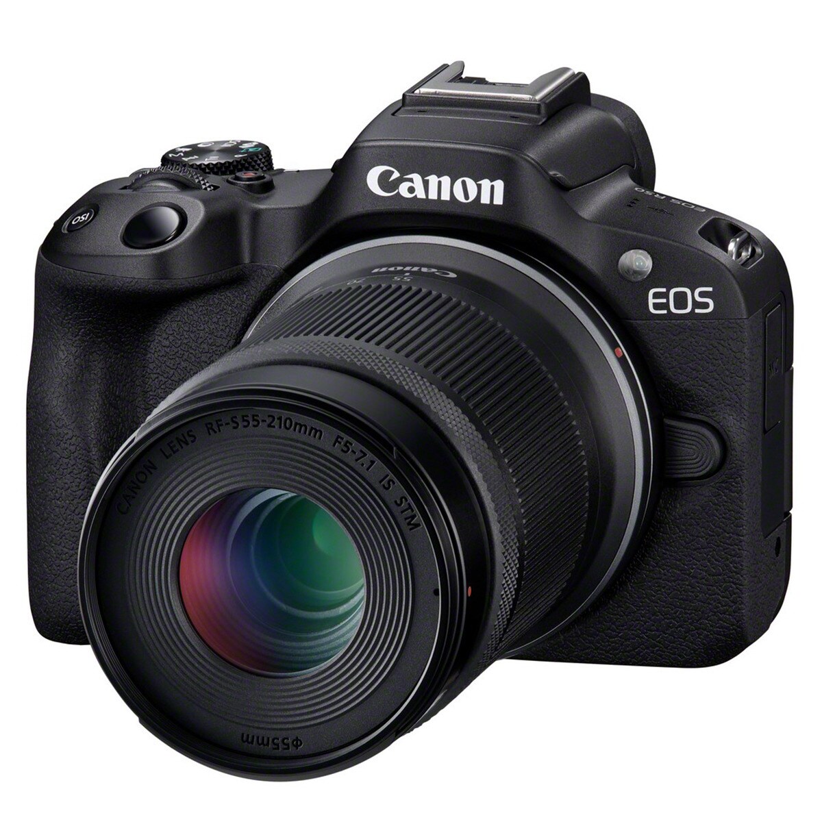 Câmara Evil Canon EOS R50BK + Objectiva RFS 18-45 mm F4.5-6.3 IS STM + RF-S 55-210 F5-7.1 IS STM - Preto Preto-4