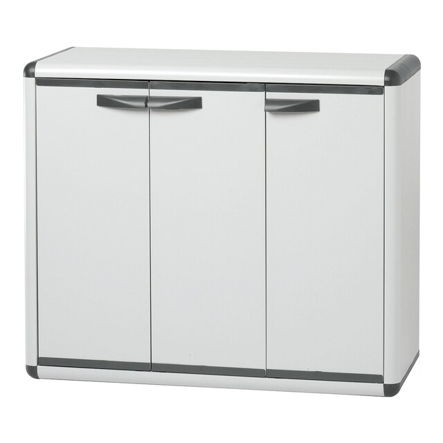 Imagem 0 de Armário Baixo PVC 3 Portas e 2 Prateleiras