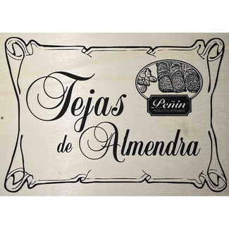tejas de almendra estuche 200 g - Peñin