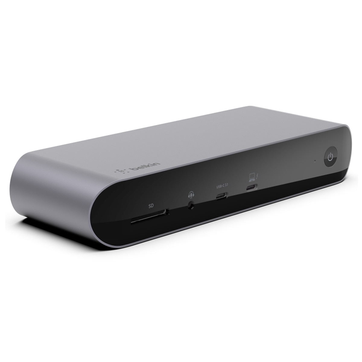 Base Dock Belkin Thunderbolt 4 Pro con 12 puertos Negro-1