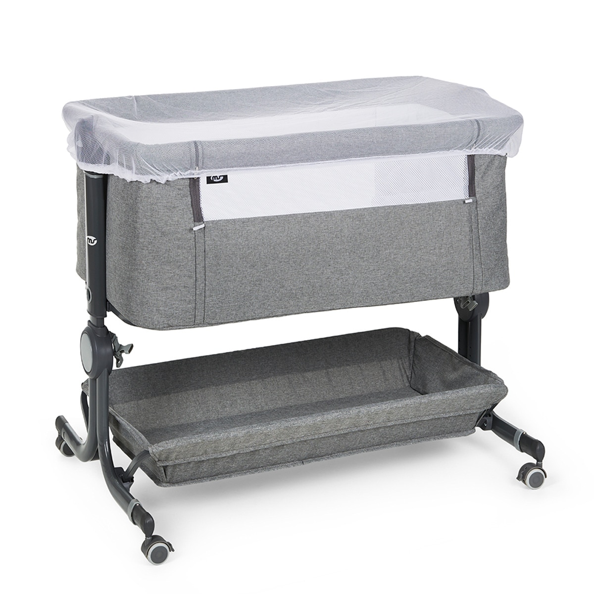 Imagen 0 de MS Minicuna Colecho Comfy - Cuna Colecho  Regulable Multialturas, Reclinable - Colchón incluido e Incluye Mosquitera de Serie