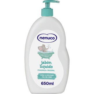 jabón líquido infantil fragancia original dosificador 650 ml - Nenuco