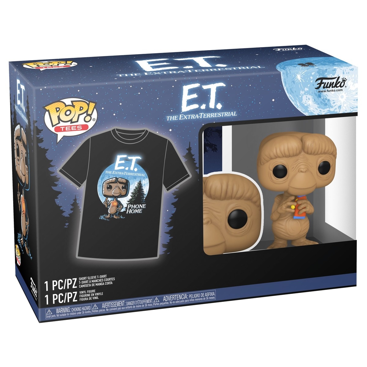 Pack Funko e T-shirt E.T. 2