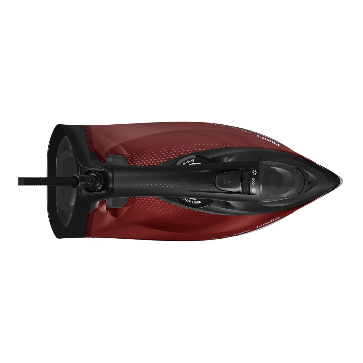 Plancha de vapor Philips DST7022/40 con sistema Quick Calc Release Negro / Rojo-2