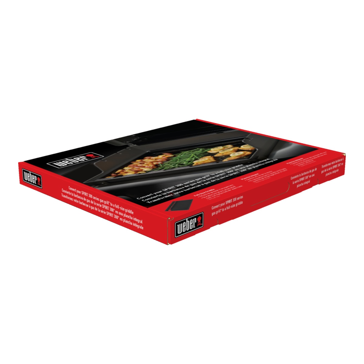 Chapa para barbecue Spirit 3 Weber Antracite-5