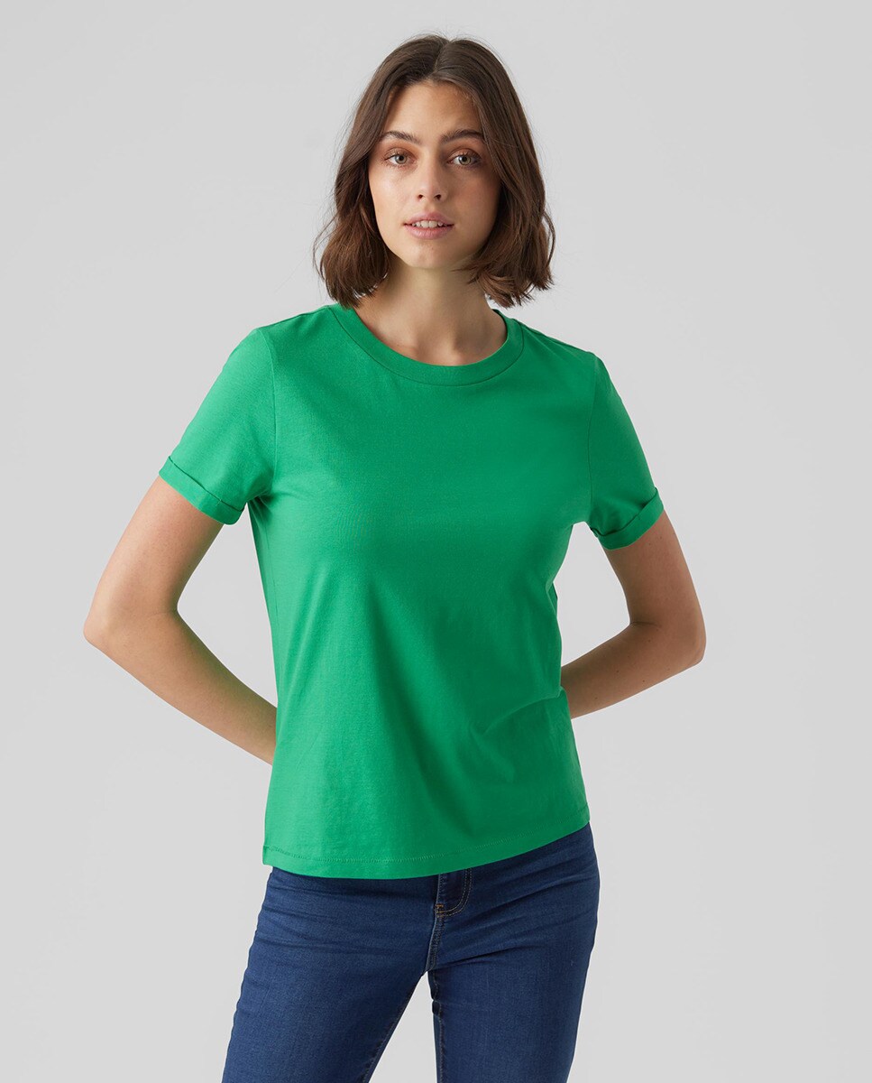 Tshirt basic à manches courtes