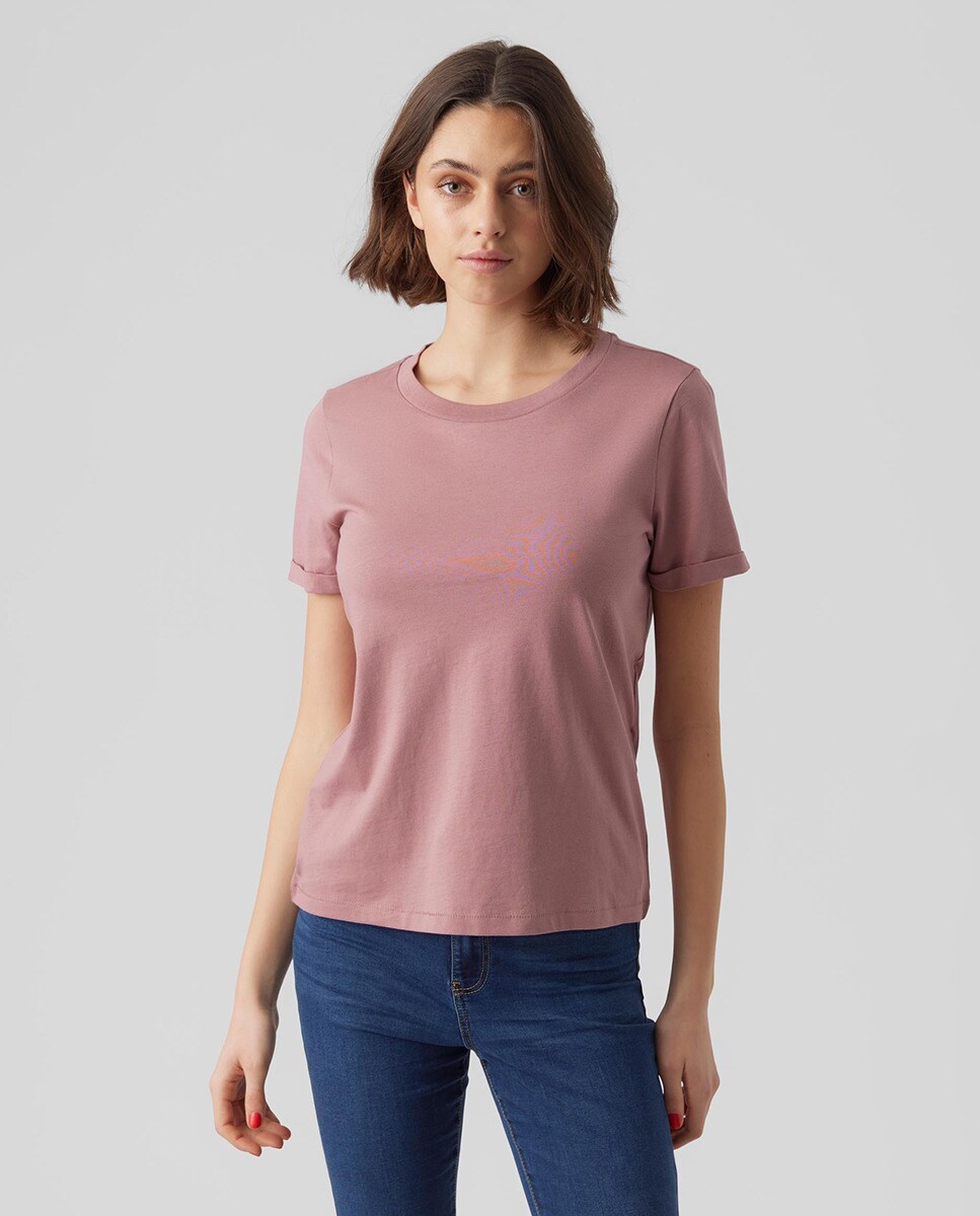 Tshirt basic à manches courtes